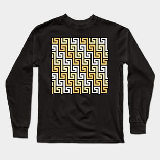 Copy of Copy of Gold Greck seamless pattern Long Sleeve T-Shirt